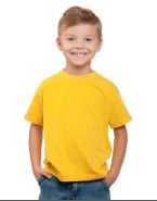 160g Premium Polycotton Kids T-shirts