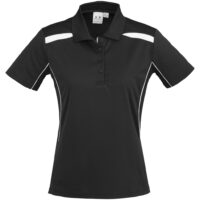 Ladies United Golf Shirt - Black