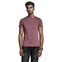 Melange Crew Neck T-Shirt Mens