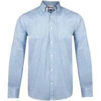 Mens Long Sleeve Edinburgh Shirt - Blue